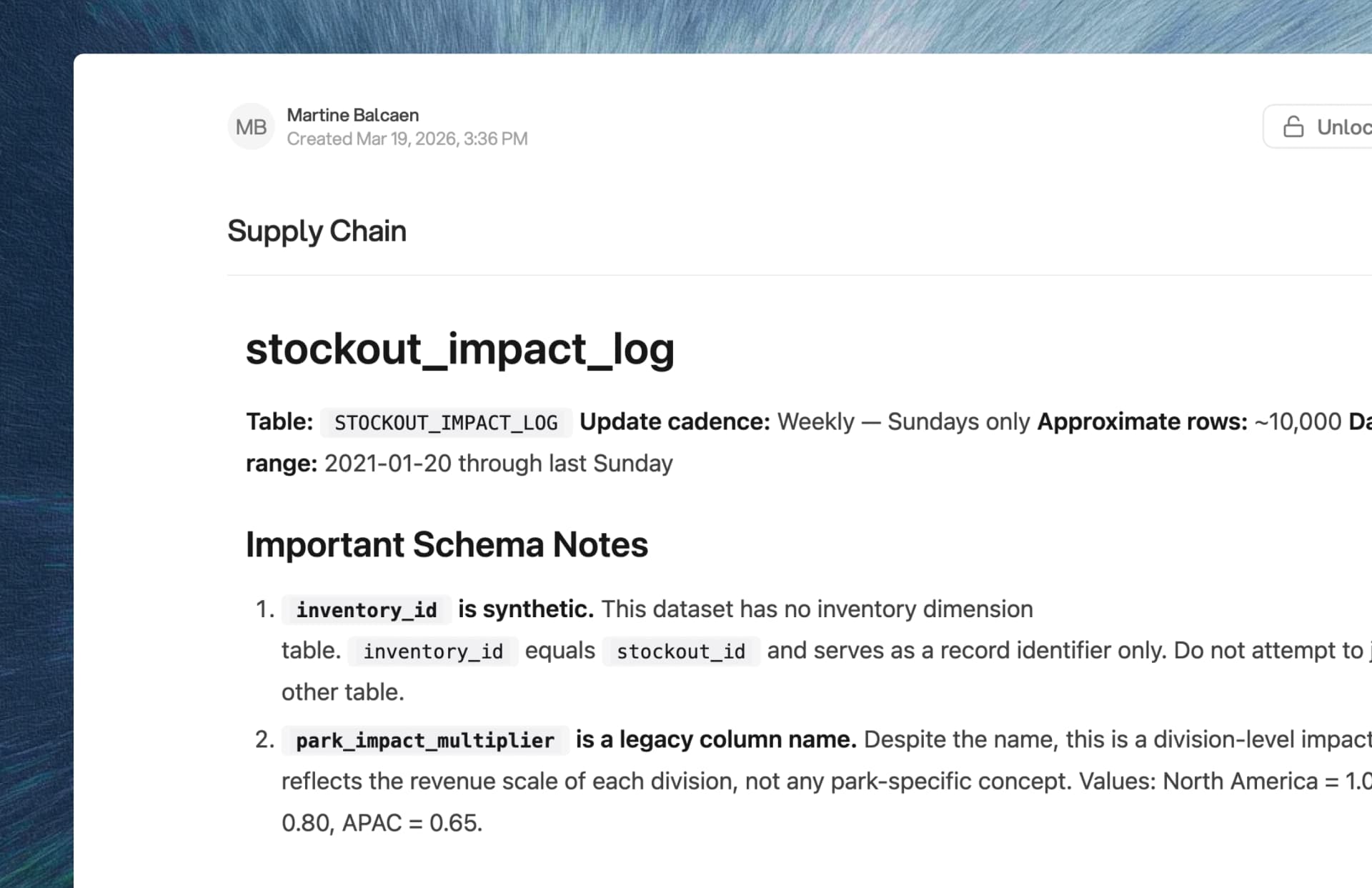 Orion surfaces supply chain intelligence proactively