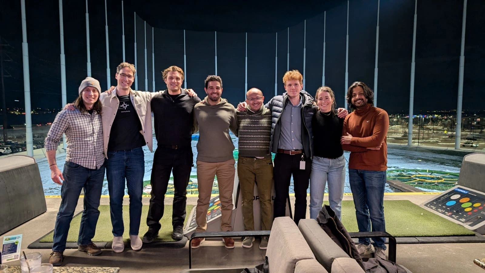 Gravity team group photo — Google veterans and data experts building Orion